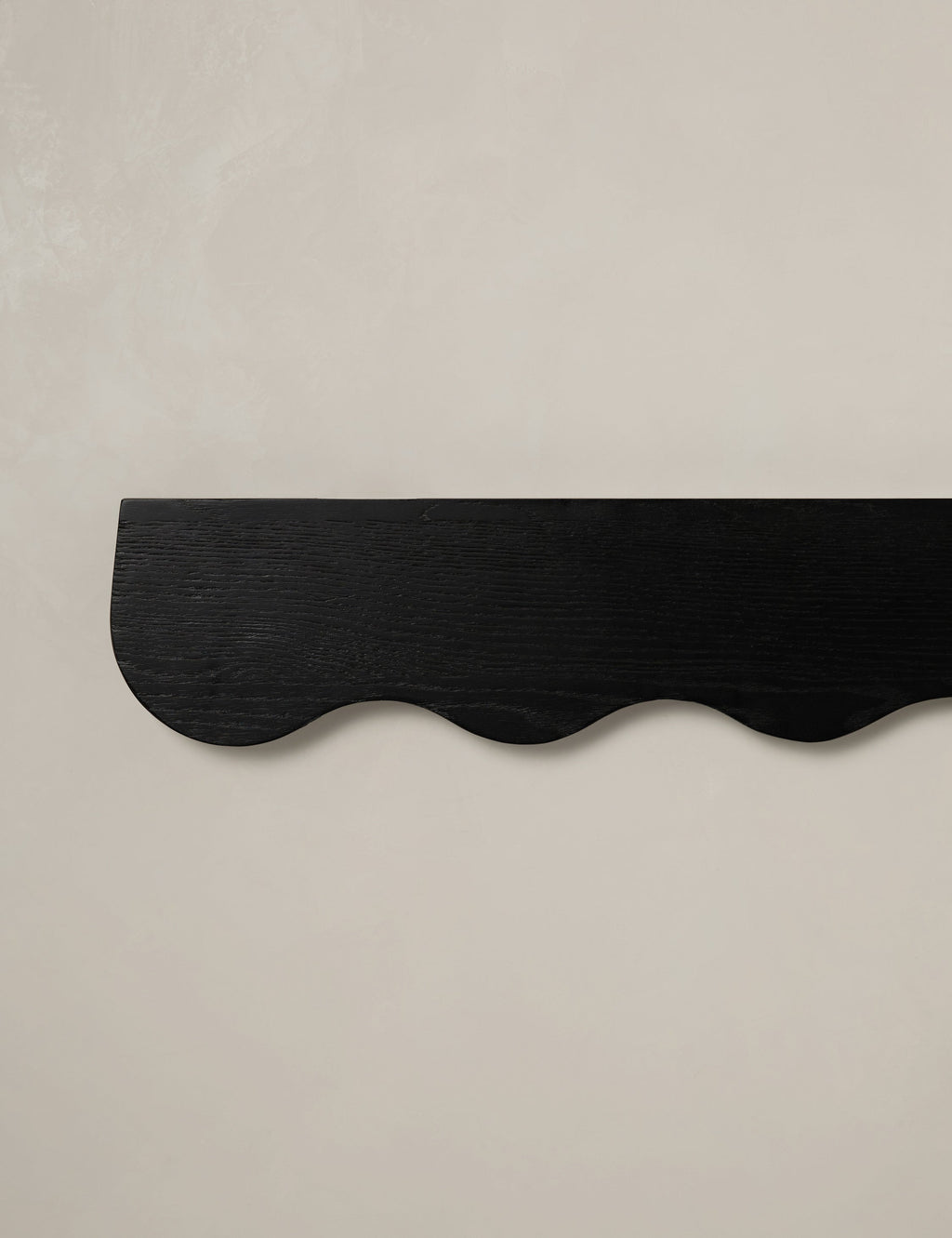 Cario Wall Shelf | Sculptural Solid Oak Design