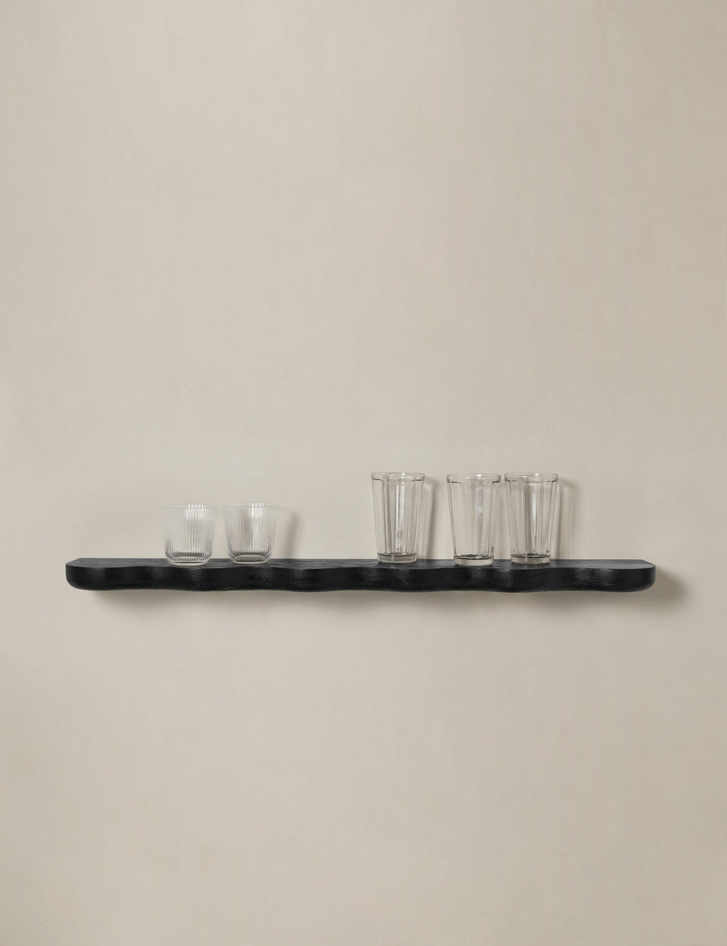 Cario Wall Shelf | Sculptural Solid Oak Design