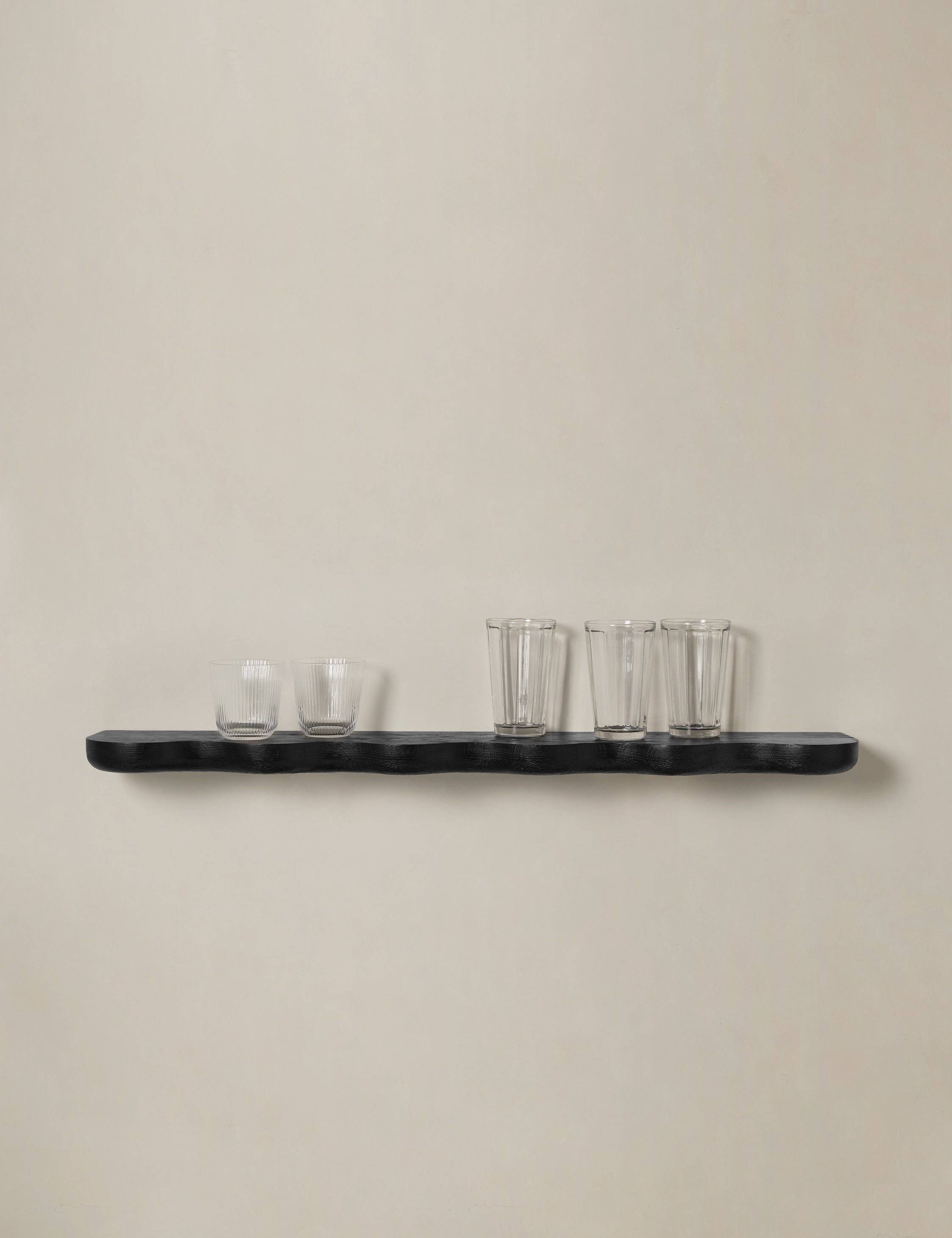 Caro Wall Shelf | Sculptural Solid Oak Design