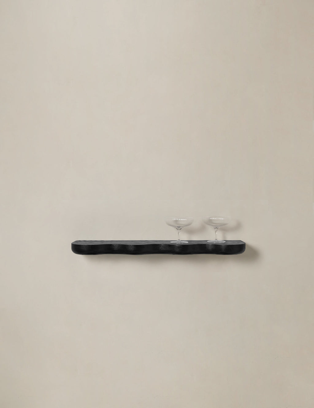 Caro Wall Shelf | Sculptural Solid Oak Design