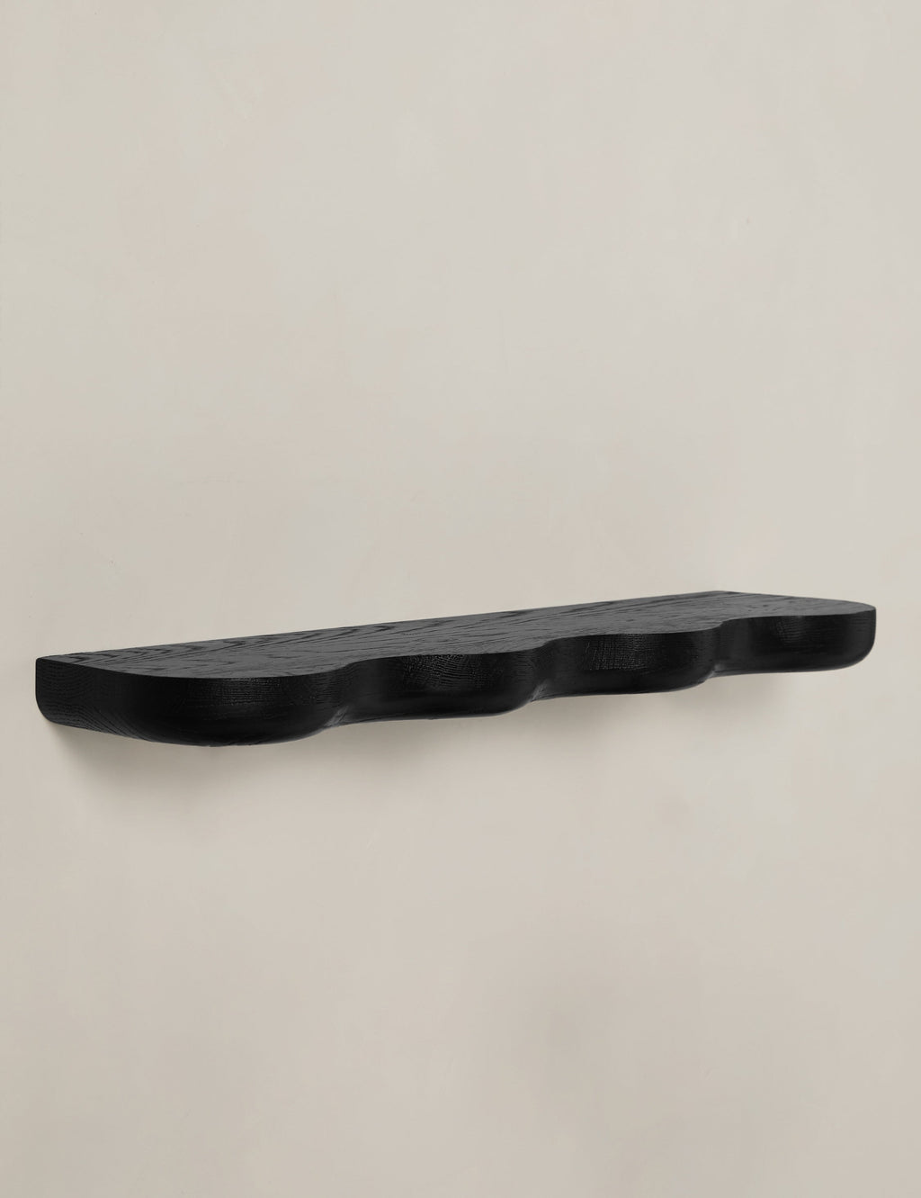 Caro Wall Shelf | Sculptural Solid Oak Design