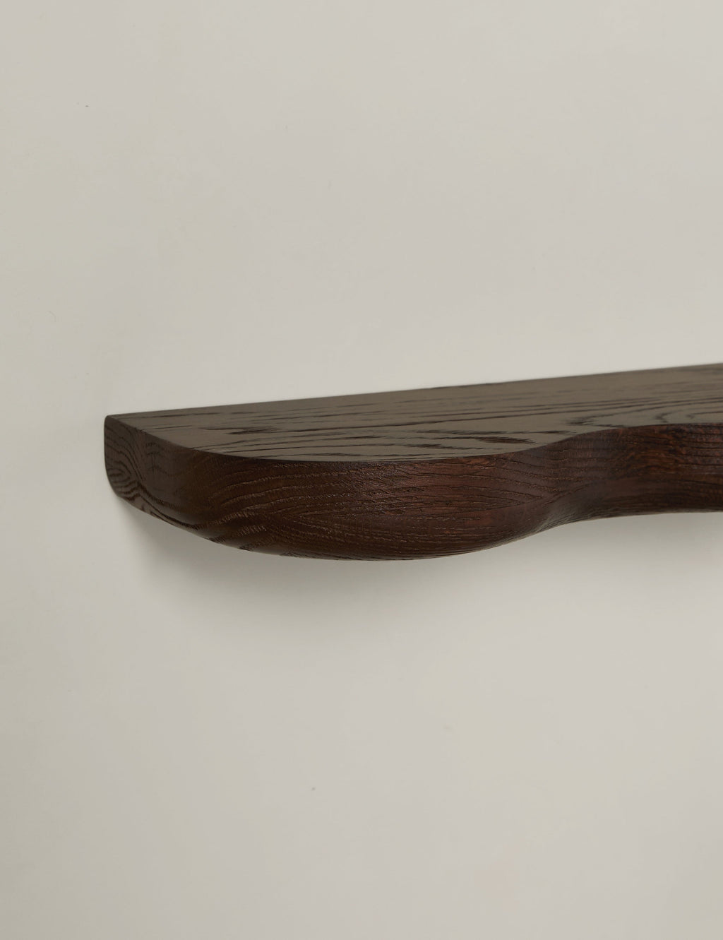 Cario Wall Shelf | Sculptural Solid Oak Design