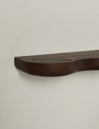 Cario Wall Shelf | Sculptural Solid Oak Design