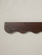 Cario Wall Shelf | Sculptural Solid Oak Design
