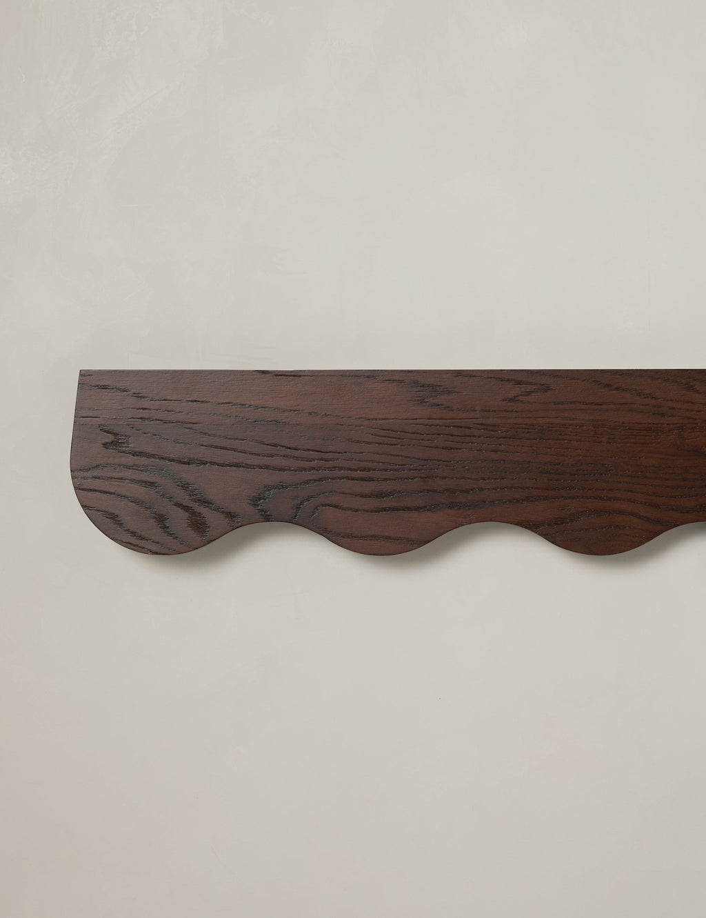 Caro Wall Shelf | Sculptural Solid Oak Design