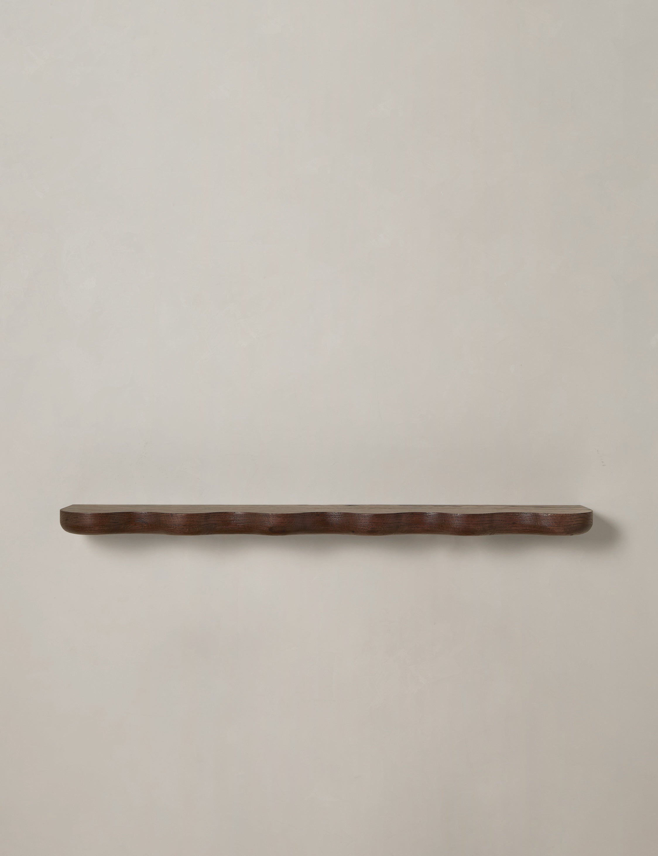 Caro Wall Shelf | Sculptural Solid Oak Design