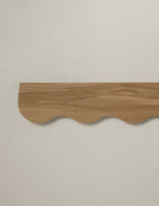 Cario Wall Shelf | Sculptural Solid Oak Design