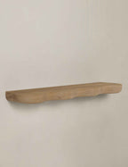 Cario Wall Shelf | Sculptural Solid Oak Design