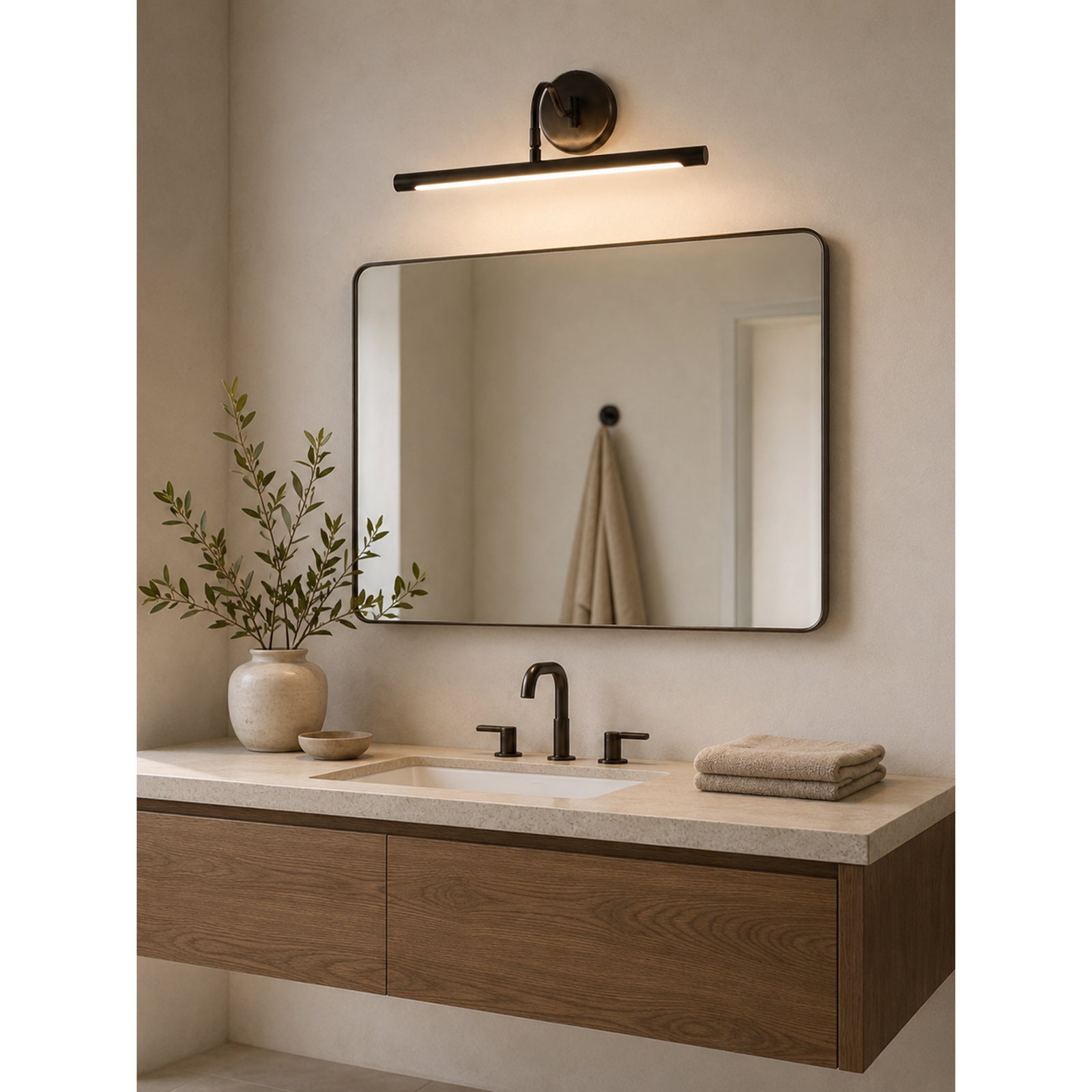 Carlisle Curved LED Sconce