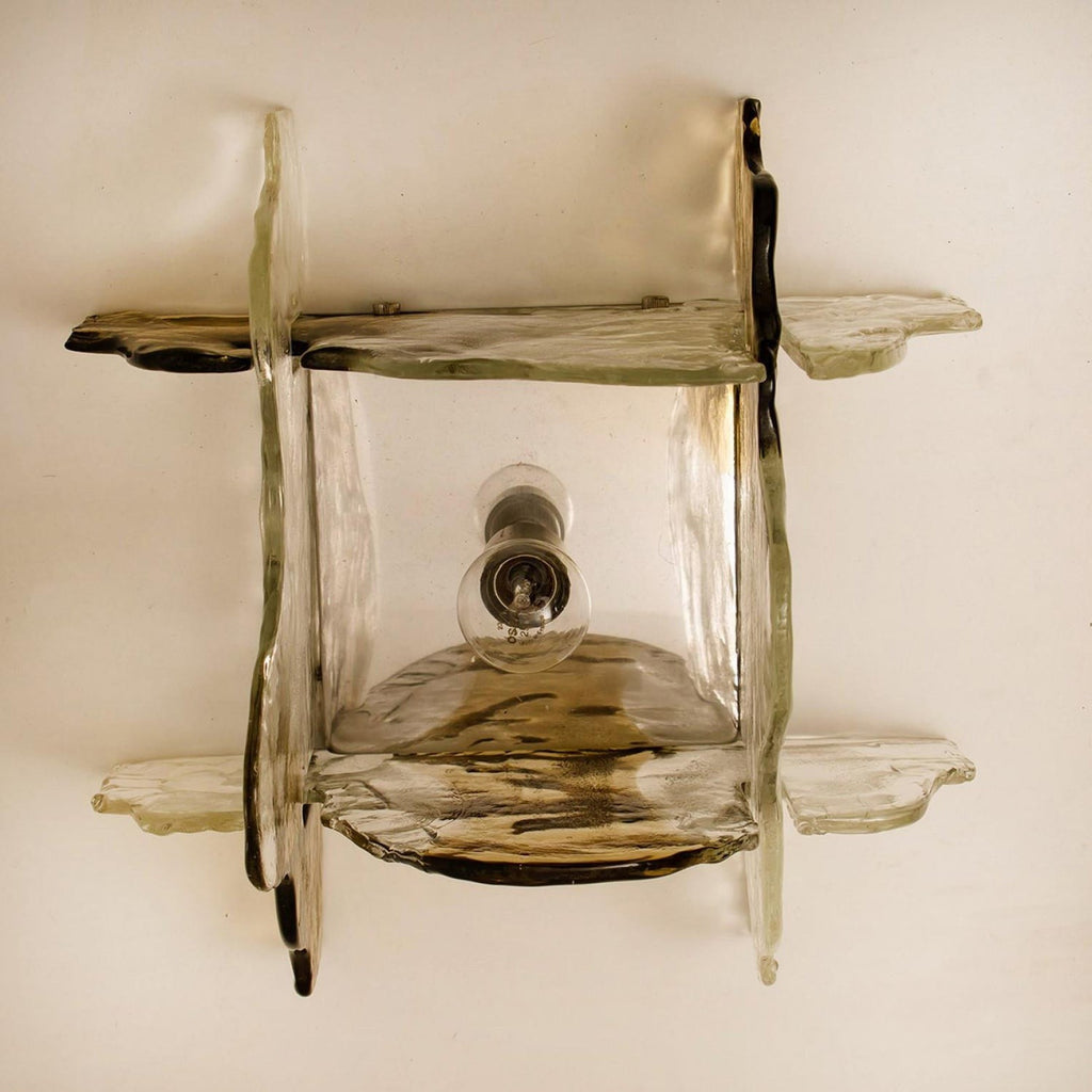 Carlo Nason Murano-Style Blown Glass Ceiling Light