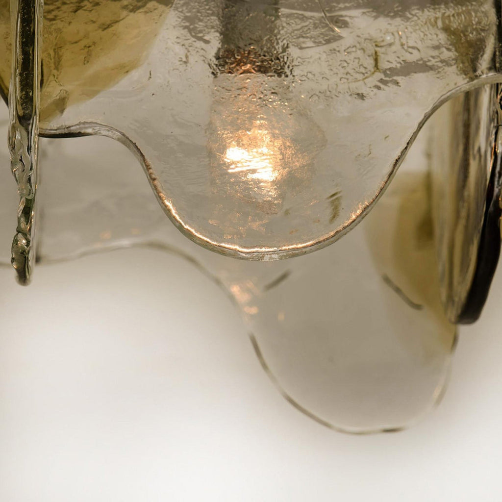 Carlo Nason Murano-Style Blown Glass Ceiling Light