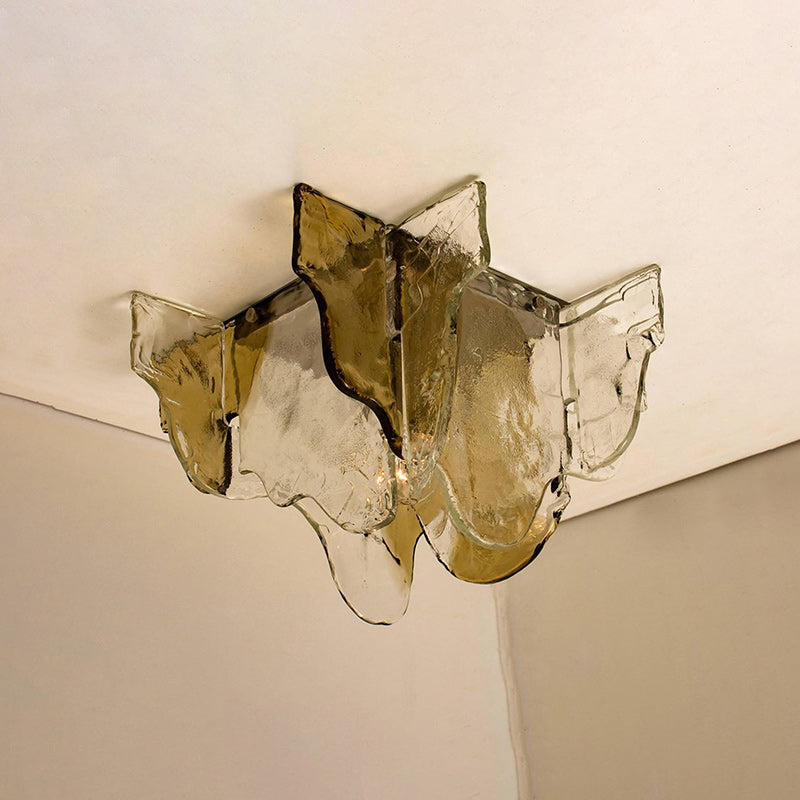 Carlo Nason Murano-Style Blown Glass Ceiling Light