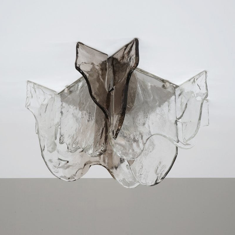 Carlo Nason Murano-Style Blown Glass Ceiling Light
