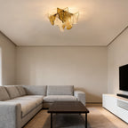 Carlo Nason Murano-Style Blown Glass Ceiling Light