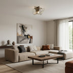 Carlo Nason Murano-Style Blown Glass Ceiling Light