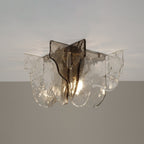 Carlo Nason Murano-Style Blown Glass Ceiling Light