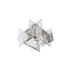 Carlo Nason Ice Glass Ceiling Light