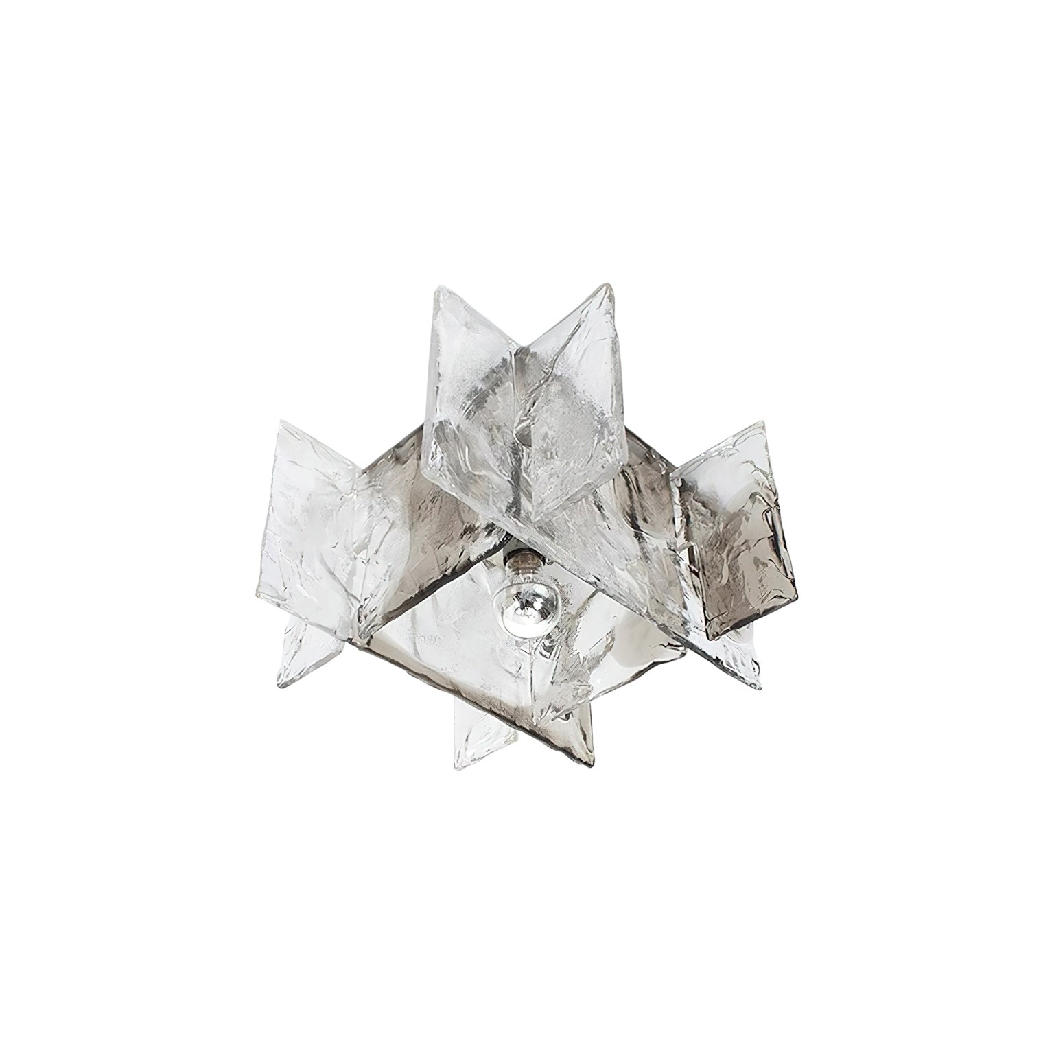 Carlo Nason Ice Glass Ceiling Light