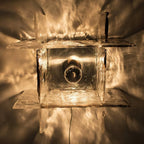Carlo Nason Ice Glass Ceiling Light