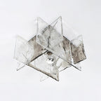 Carlo Nason Ice Glass Ceiling Light