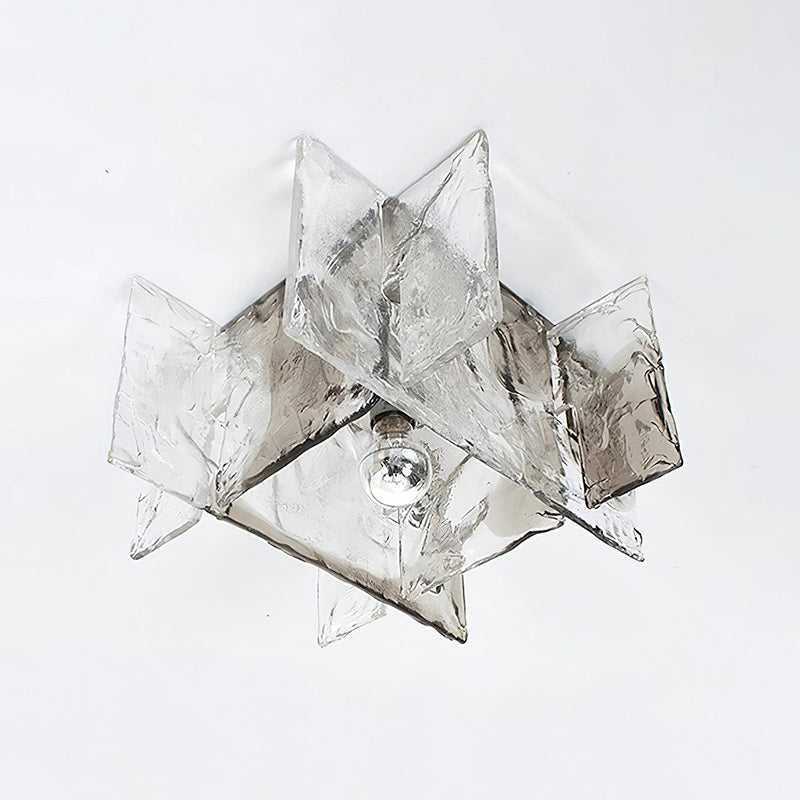 Carlo Nason Ice Glass Ceiling Light