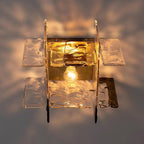 Carlo Nason Ice Glass Ceiling Light