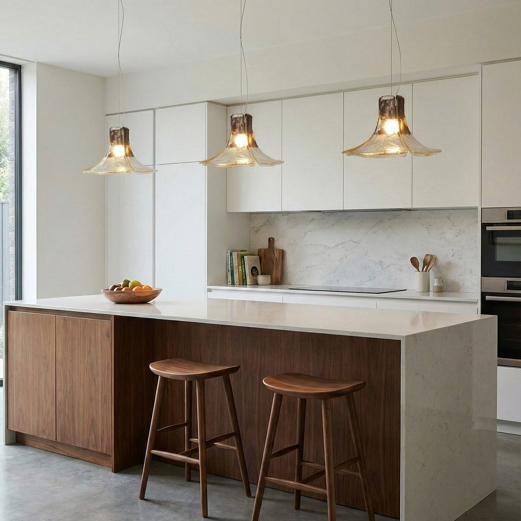Carlo Handmade Colored Glass Pendant Light