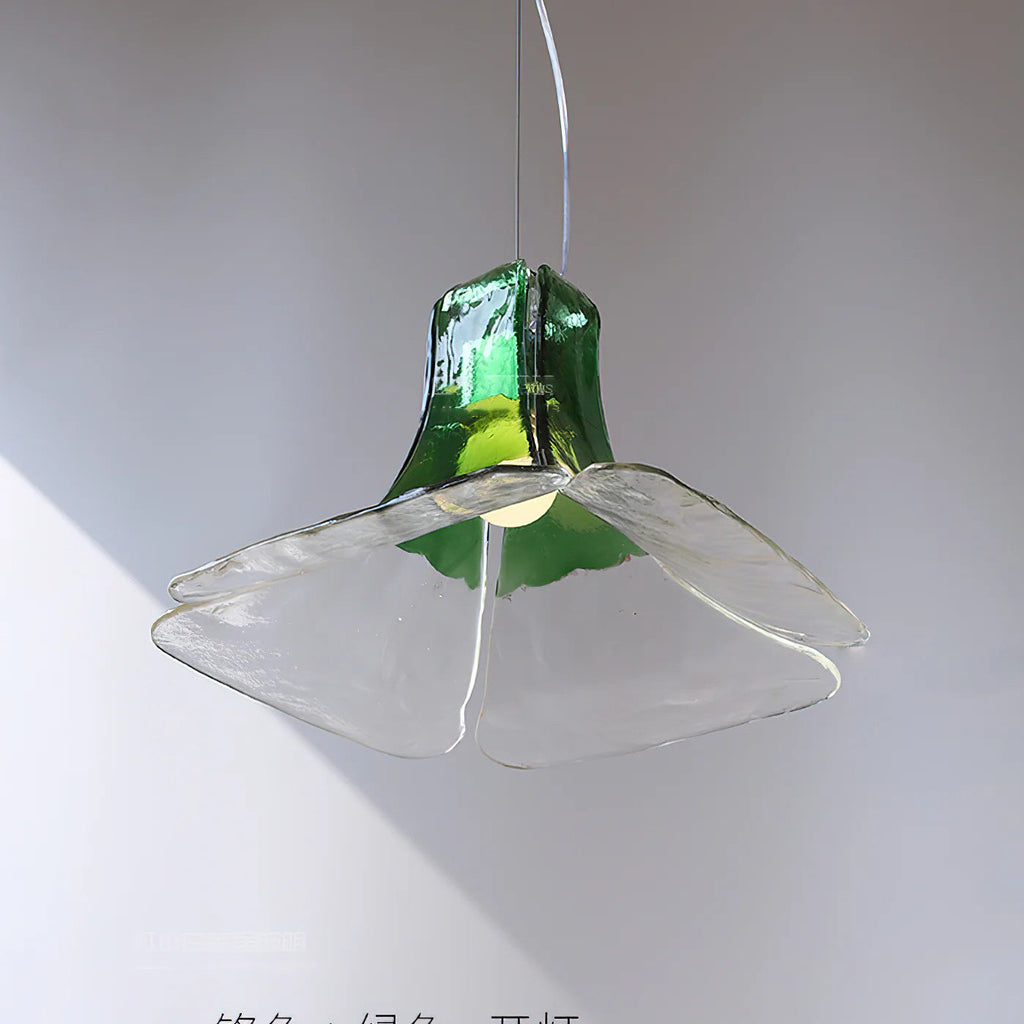Carlo Handmade Colored Glass Pendant Light