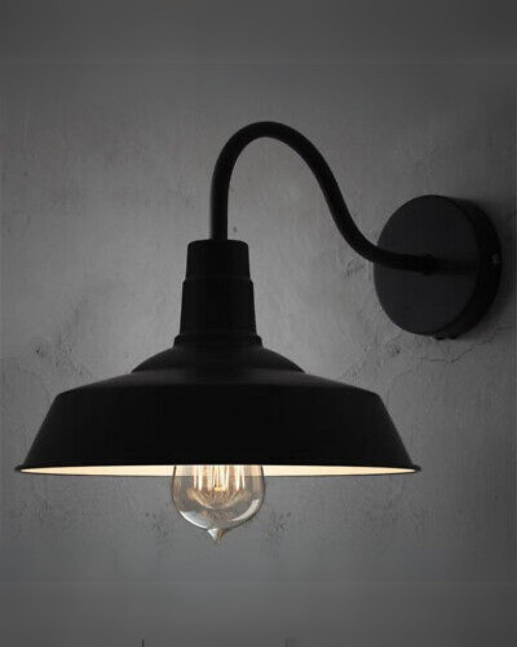 CarréNoir: Modern Outdoor Wall Light Made of Aluminum with Square Frame & Warm White LED Light – for Facade & Garden