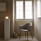 Carrie Cordless Portable Table Lamp with Glass Globe