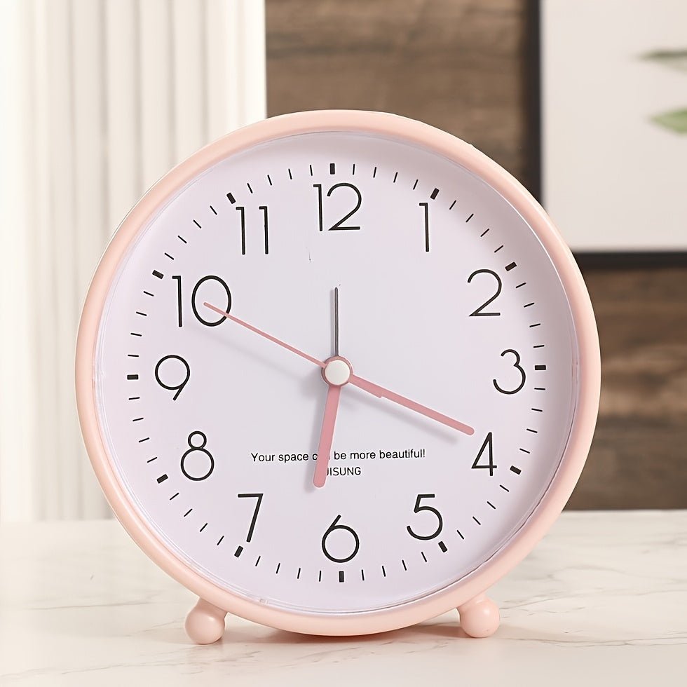 Cartoon Alarm Clock Battery Operated Plastic Large Number Display