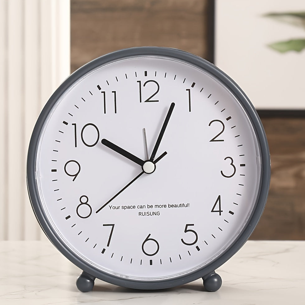 Cartoon Alarm Clock Battery Operated Plastic Large Number Display