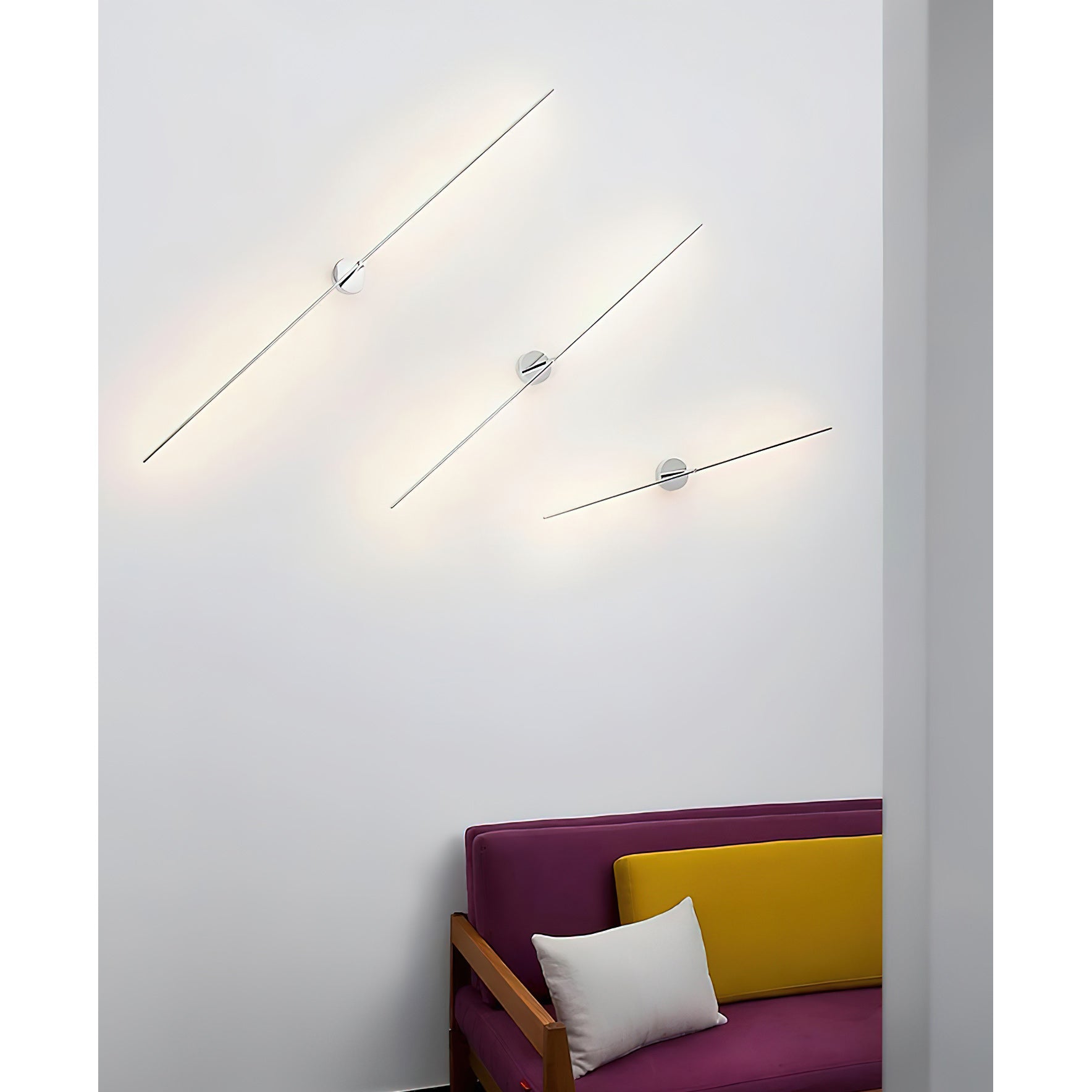 Catellani Minimalist LED Stick Wall and Ceiling Light