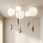 Ceiling Light Bear Balloon Design Standard Material in Indoor Fixture