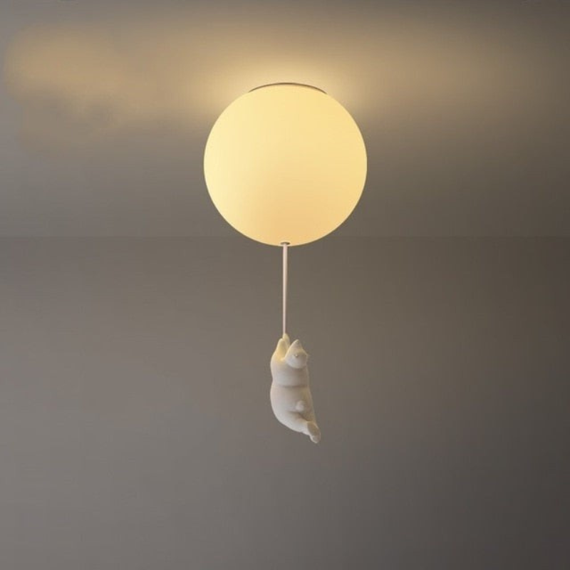 Ceiling Light Bear Balloon Design Standard Material in Indoor Fixture