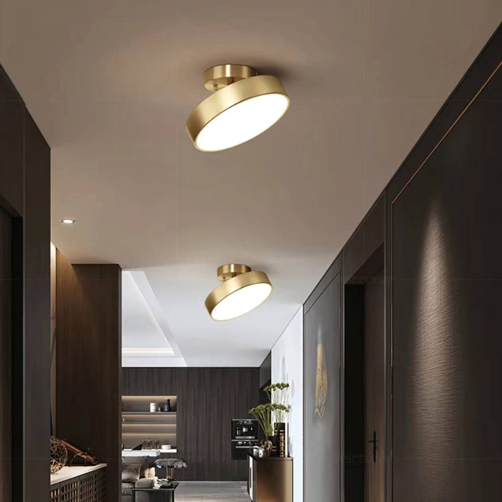 Ceiling Light Fixture, Metal Body, LED Compatible