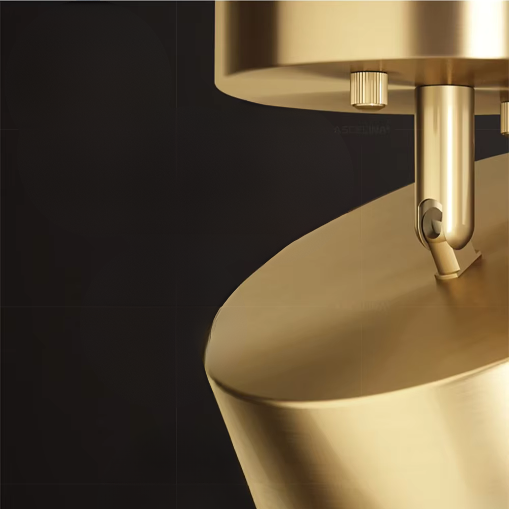 Ceiling Light Fixture, Metal Body, LED Compatible