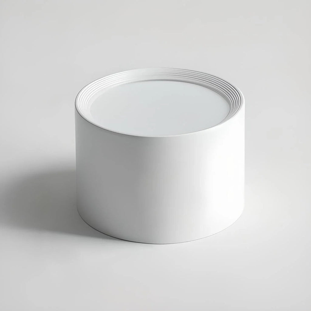 Ceiling Light LED Cylinder Flush Mount Metal Acrylic Shade