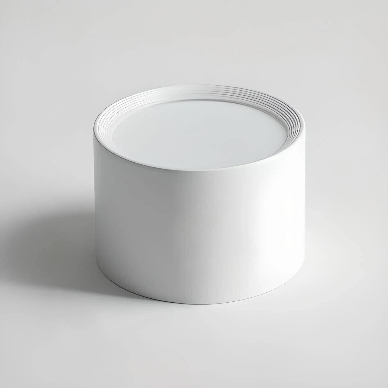 Ceiling Light LED Cylinder Flush Mount Metal Acrylic Shade