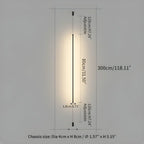 Bello Vloer Tot Plafond Lamp | Slank Design, Ingebouwde LED Verlichting
