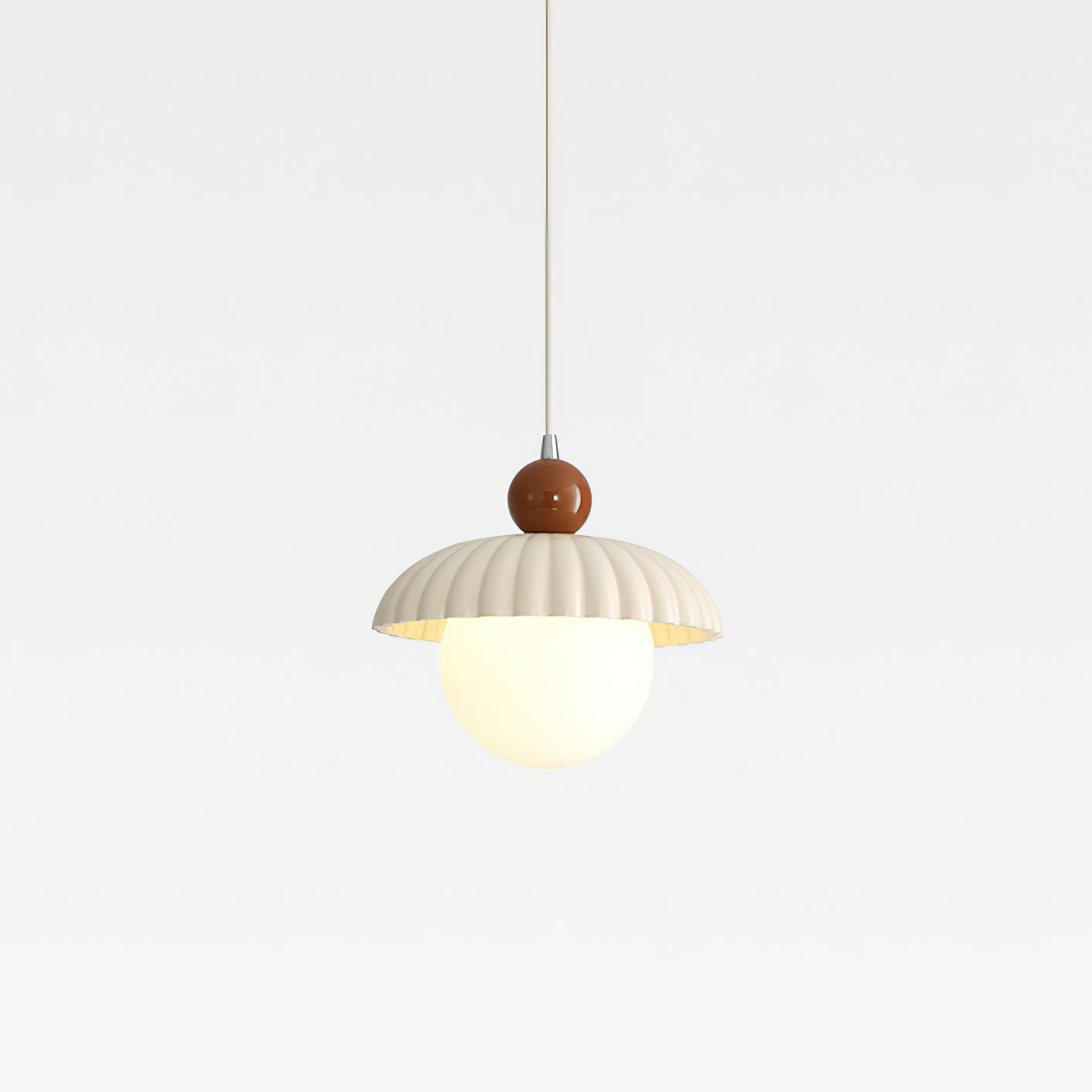 Nyelora – Modern Ceiling Lamp with Layered Textured Glass