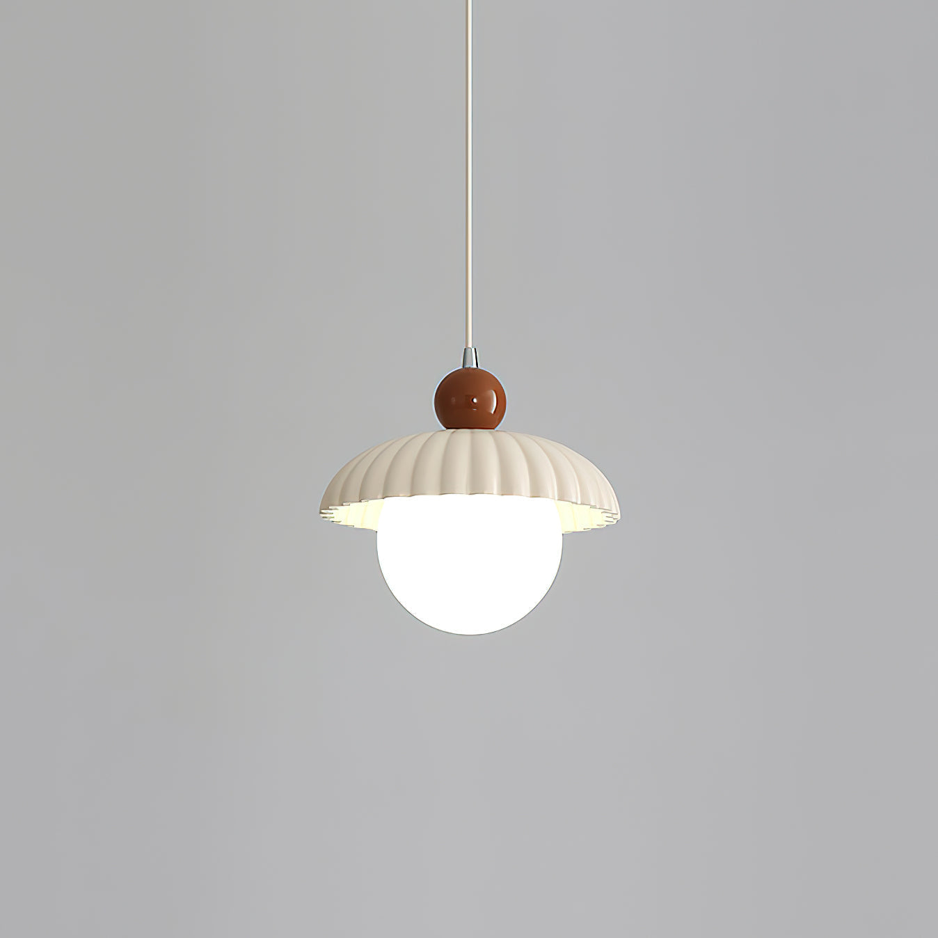 Nyelora – Modern Ceiling Lamp with Layered Textured Glass
