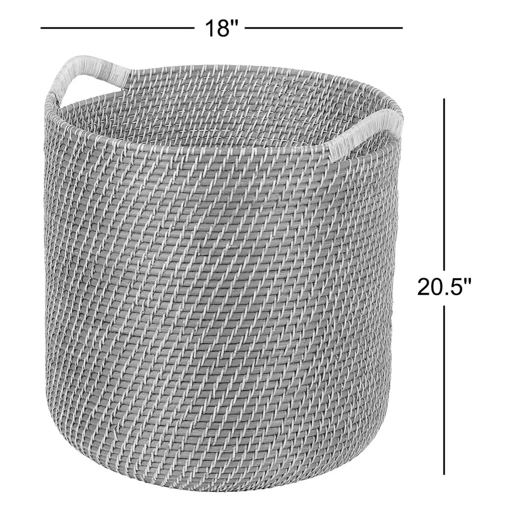 Celis rattan storage basket