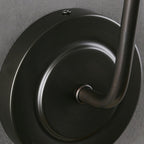 Cellmn Gooseneck Cone Wall Sconce (Brass or Black)