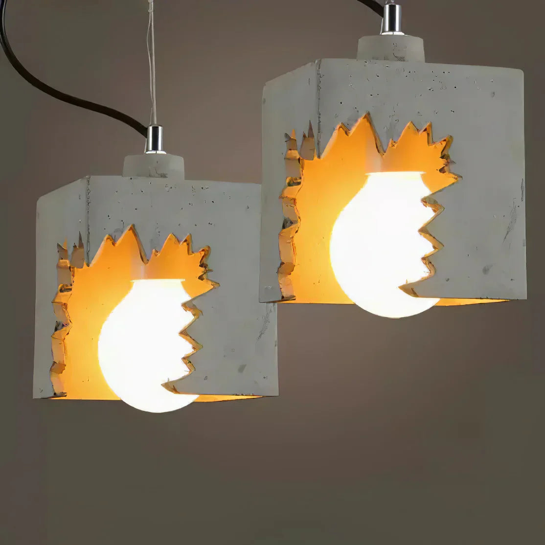 Virrelon - Scandinavian concrete pendant lamp