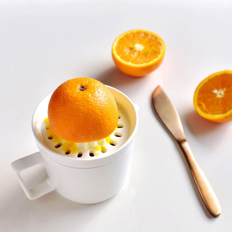 Manual Citrus Juicer Ergonomic Press Twist Dishwasher Safe