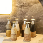 Ceramic Soap Dispenser Freestanding Pump Durable Ceramic Multi Purpose Use