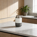 Ceramic Soap Dispenser Matte Ceramic Wide Bottleneck Refillable Pump