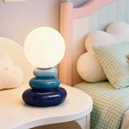 Ceramic Table Lamp Sculptural Design G9 Bulb Indoor Lighting