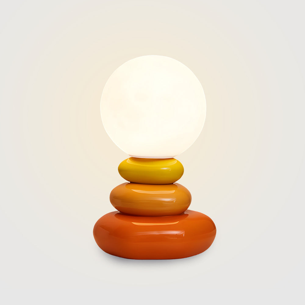 Ceramic Table Lamp Sculptural Design G9 Bulb Indoor Lighting